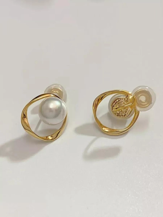 Серьги, сердце, клевер, бижутерия, женские, вишня, жемчуг, YSL