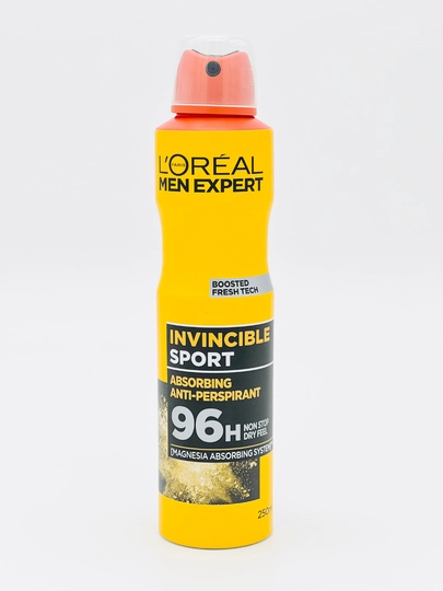 Антиперспирант-дезодорант спрей L'oreal Paris Men Expert, защита от пота 48 часов, 250 мл — OPTOMN1-LOREAL3-ЖЕЛТ