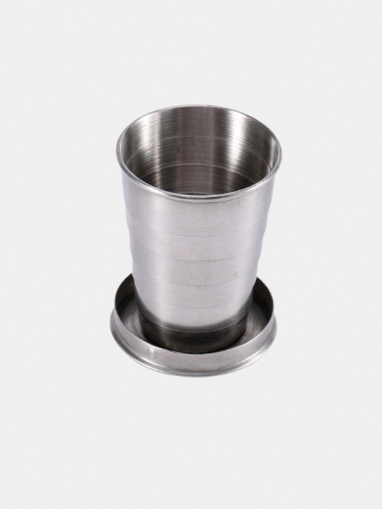 Stakan katlanadigan stakan, metall, 75 ml Stakan