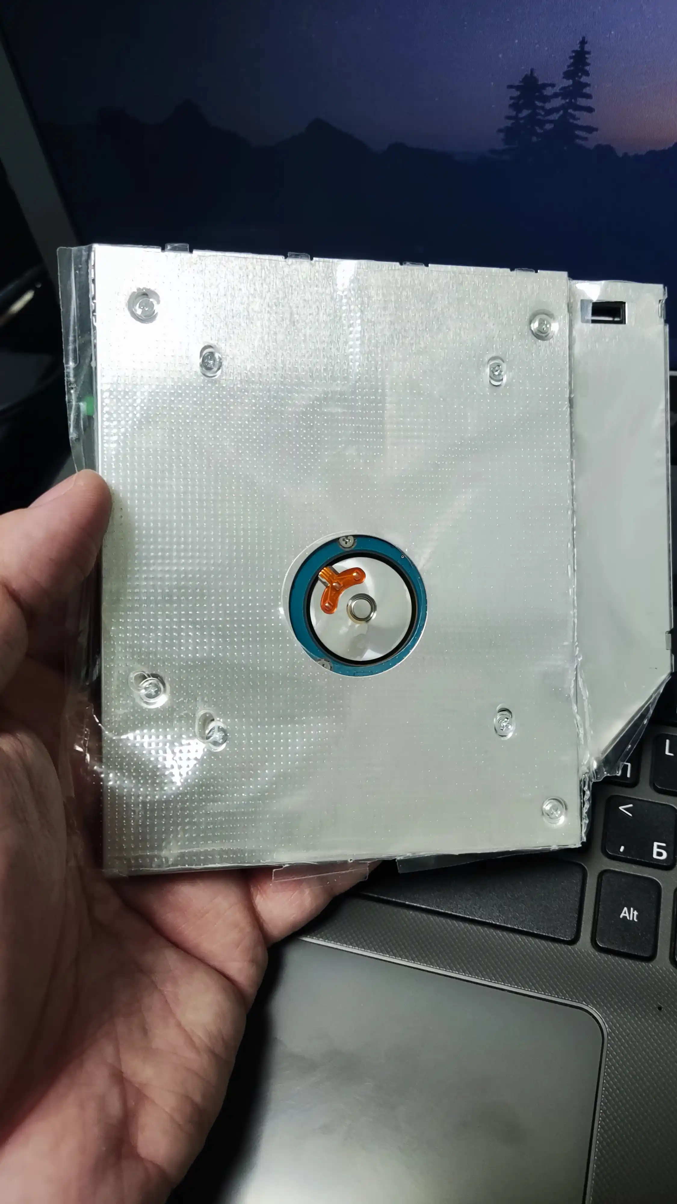 Универсальный HDD Caddy 2.5 для установки в ноутбук и жесткий диск, 9.5-12.7 мм