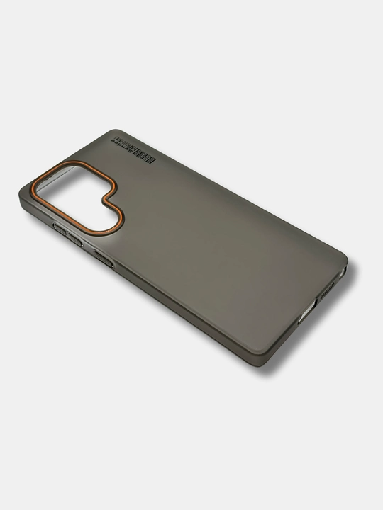 Samsung A06, A07, A16, A17, A26, A36, A56, S25, S25+, S25 Ultra uchun mat qoplamli g'ilof