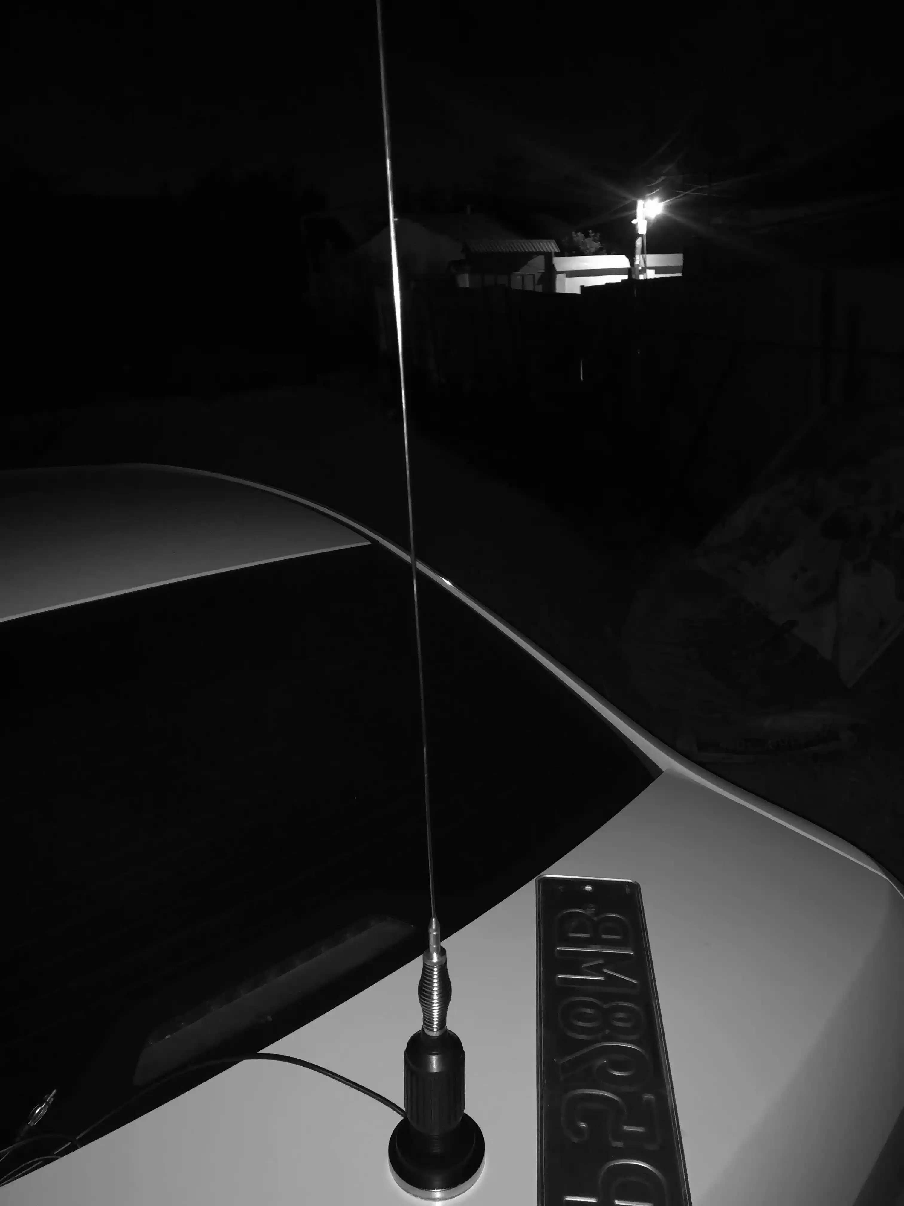 Avtomobil tomiga antenna, magnitda, 87 sm