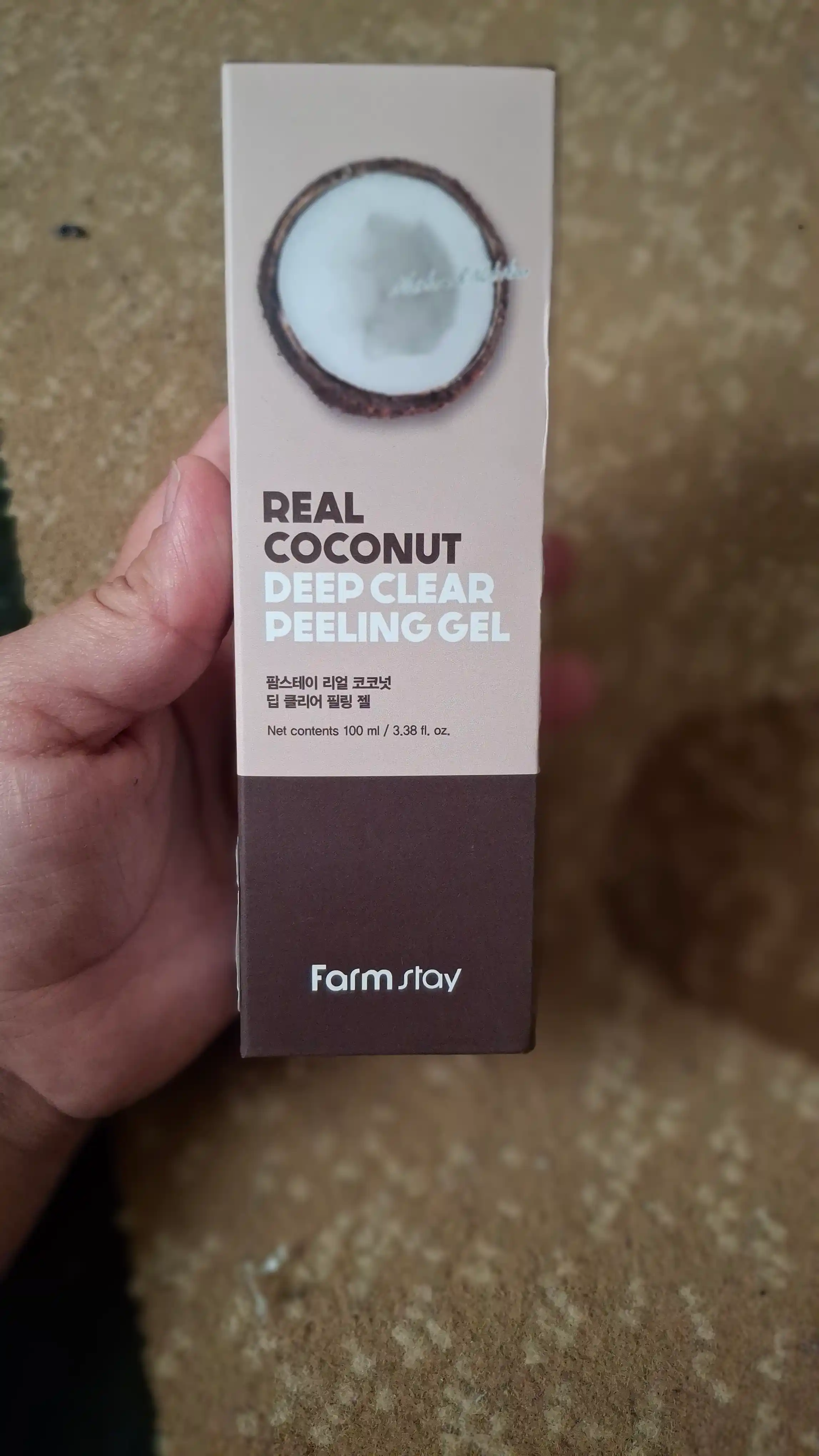 Farm Stay brendidan yuz uchun piling gel, Koreya 100 ml