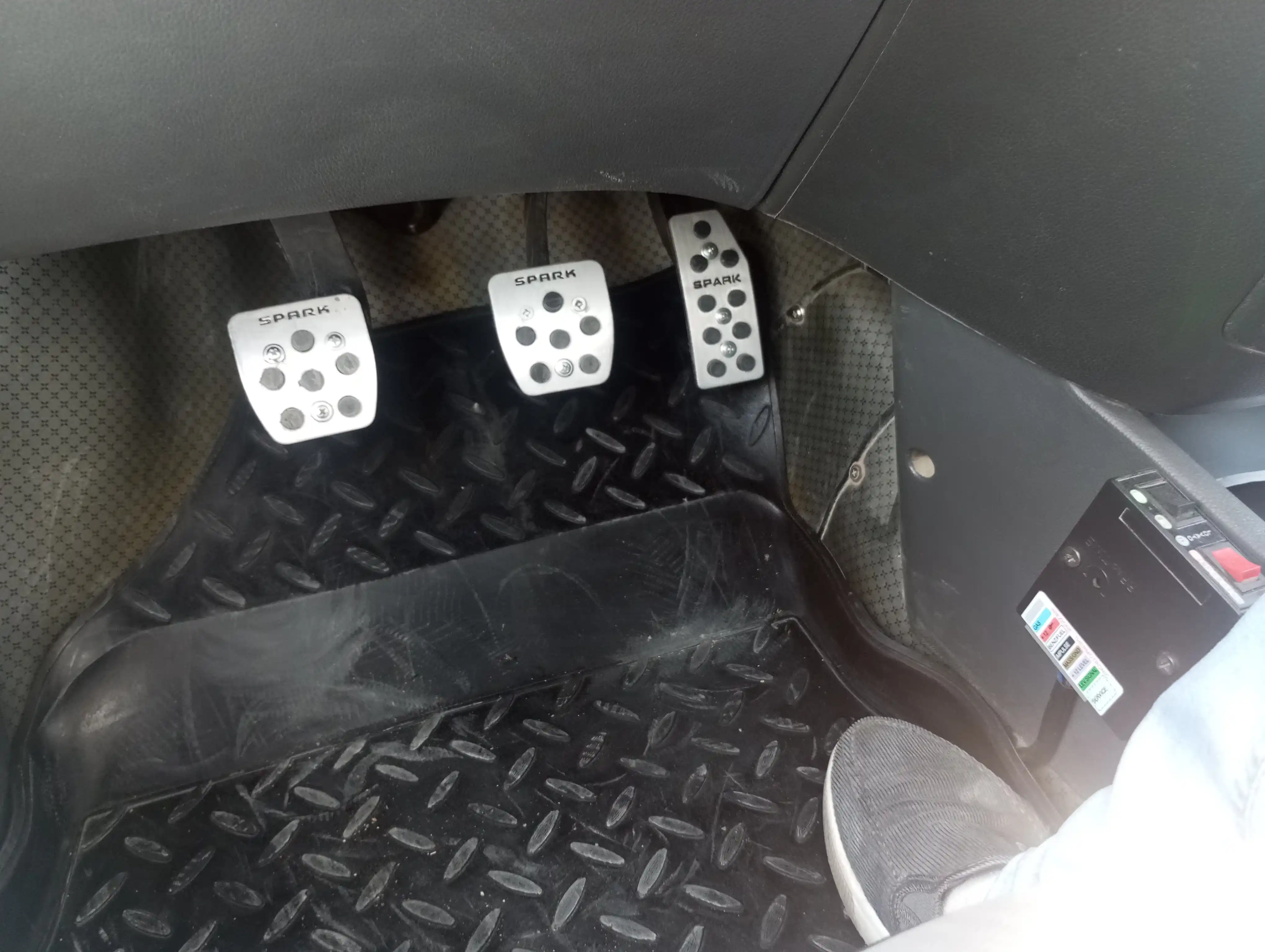 Накладки на педали в стиле AMG АКП и МКП, Lacetti, Gentra, Spark, Cobalt, Nexia