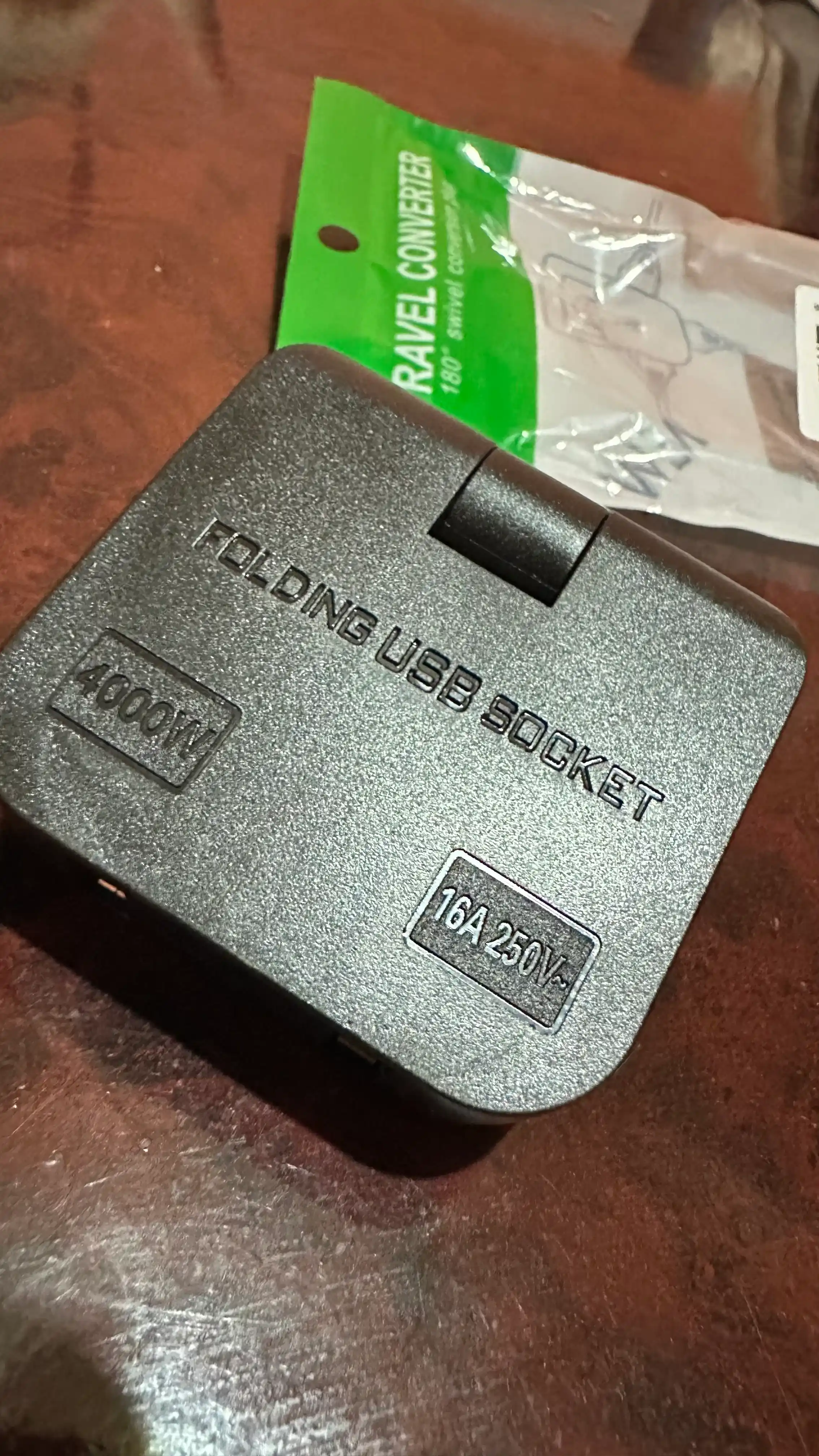 Тройник для розетки плоский, с USB поворотный сетевой фильтр на 180 градусов, адаптер