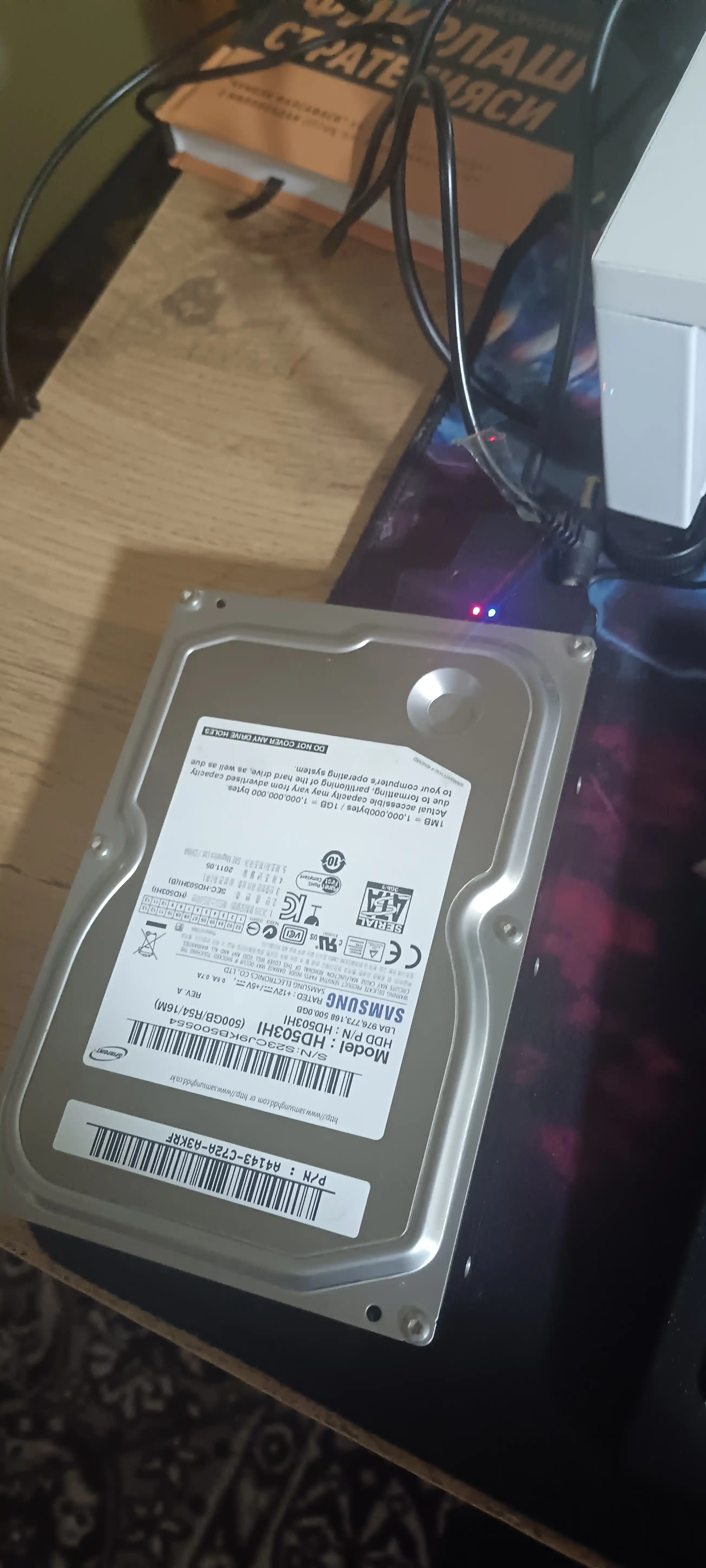 SATA-USB 3.0 adapter kabeli, 2.5" SSD va HDD disklar uchun adapter