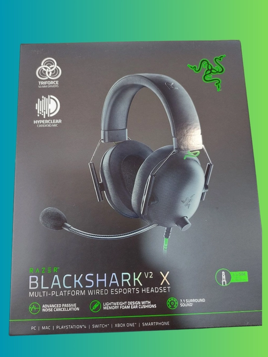 Игровая гарнитура Razer BlackShark V2 X –  звук 7.1