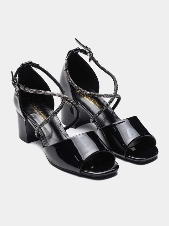 BELLISIMA 391-16A sun’iy charmli ayollar bosonojkasi, 5 sm poshna, 2 rang, 36–40 - 