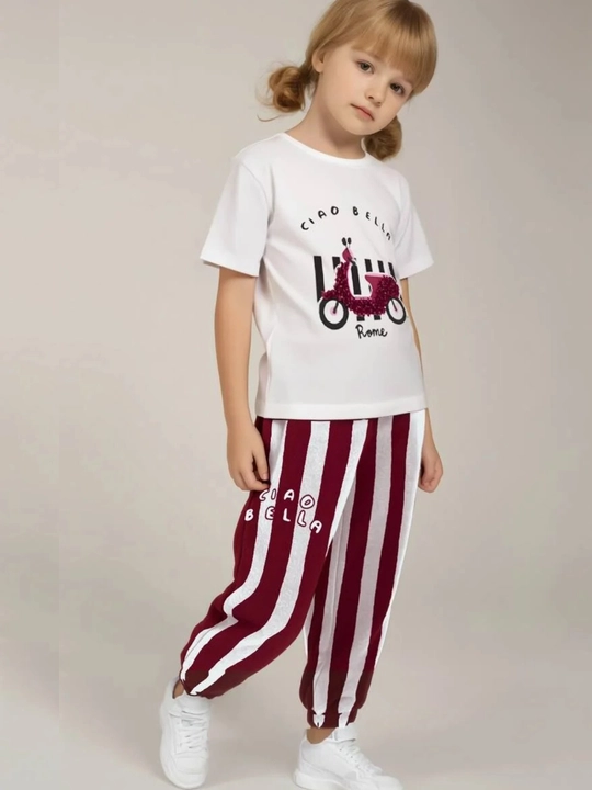 To'plam - Unicorn qizlar uchun futbolka va shimlar - 