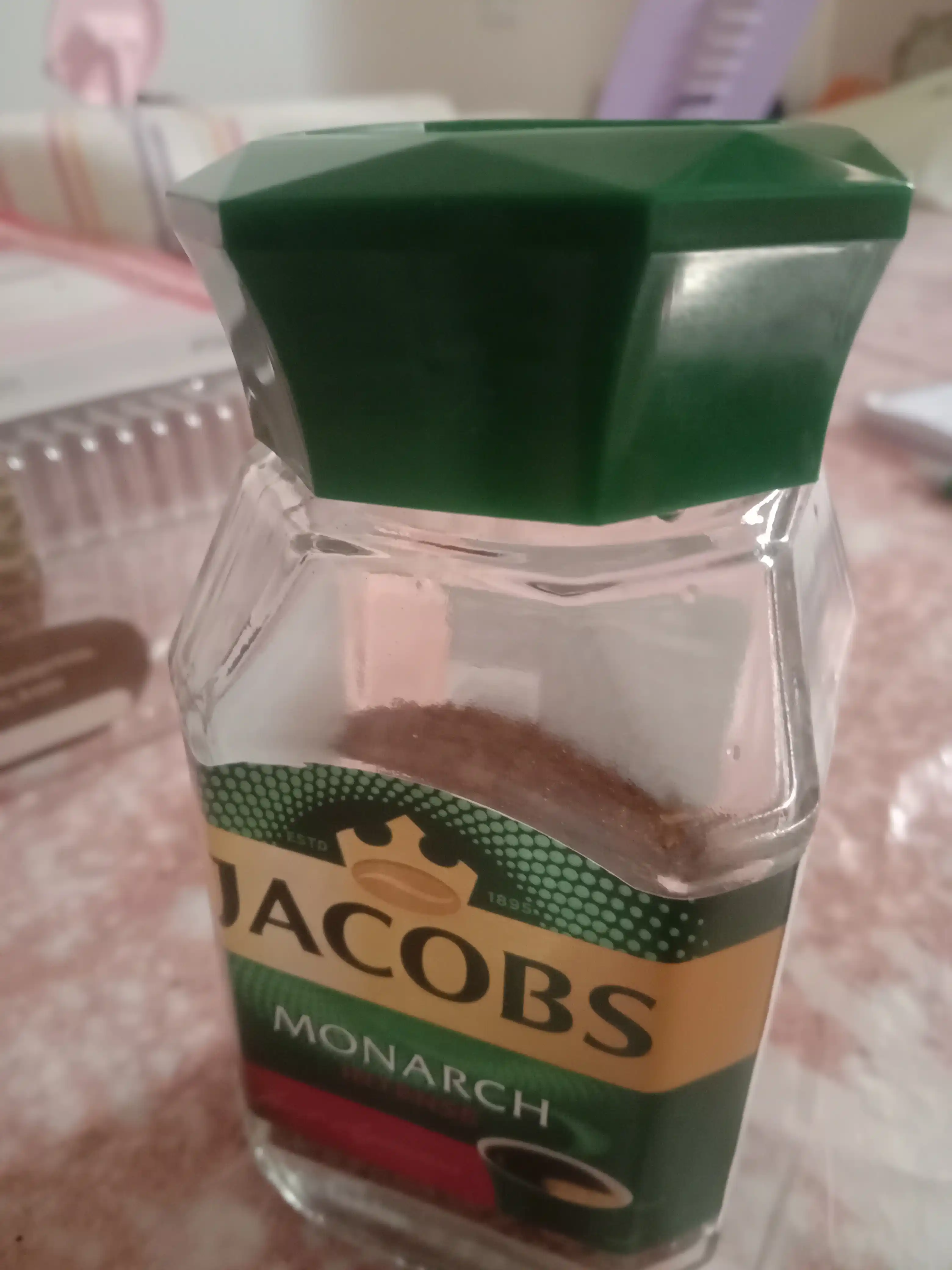 Кофе растворимый Jacobs Monarch Intense, стеклянная банка, 47.5 г