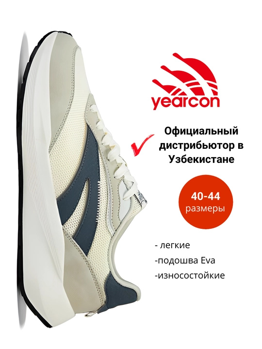 To'rli erkaklar krossovkalari Yearcon, sport poyafzali, 40-44 - 
