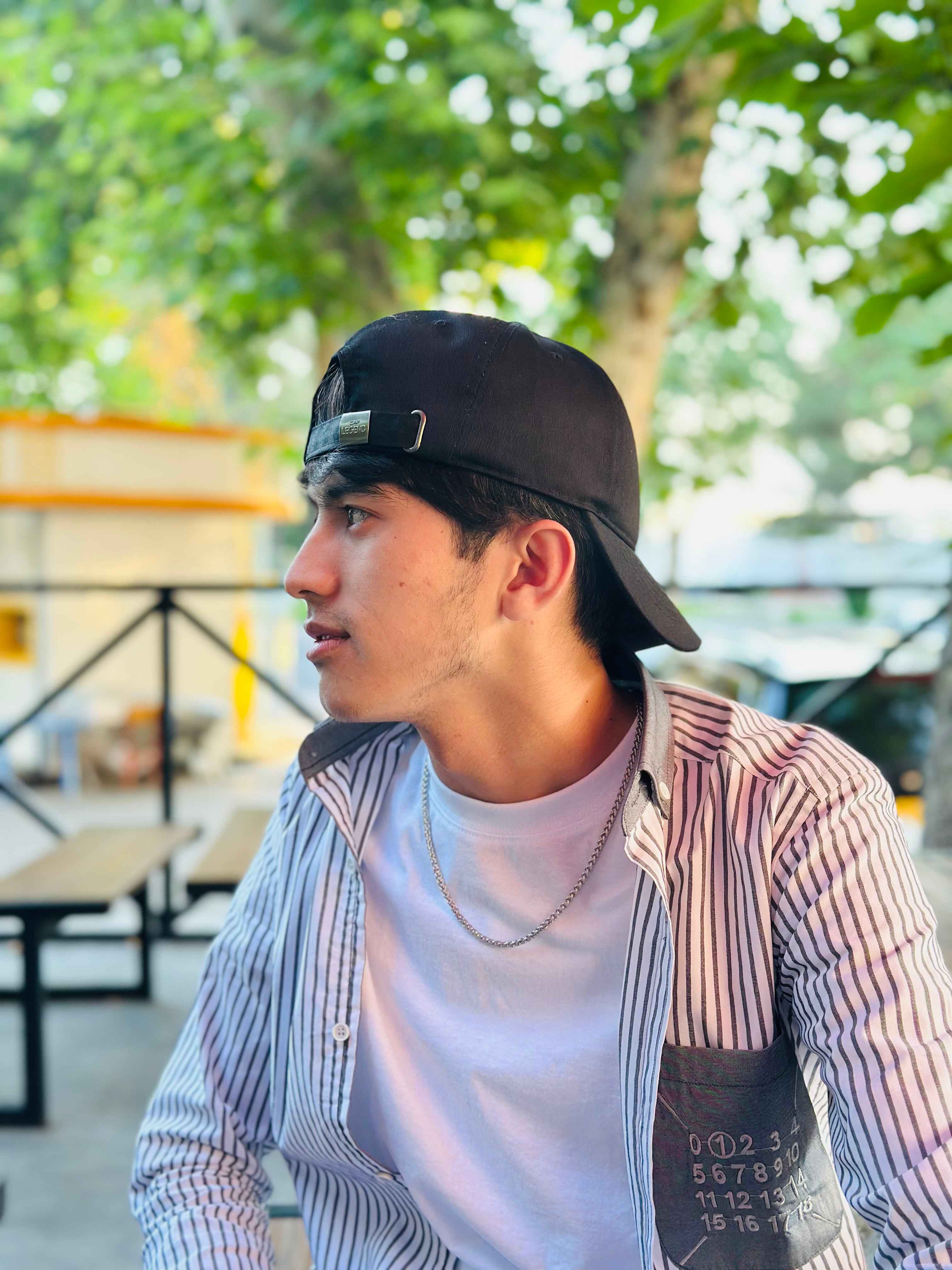 Erkaklar uchun yo'l-yo'l ko'ylak, paxta, bahor-yoz-kuz, Slim fit