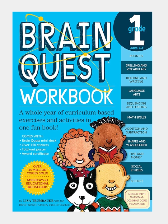 Brain Quest Workbook: Grade 1 - Written by Lisa Trumbauer - 