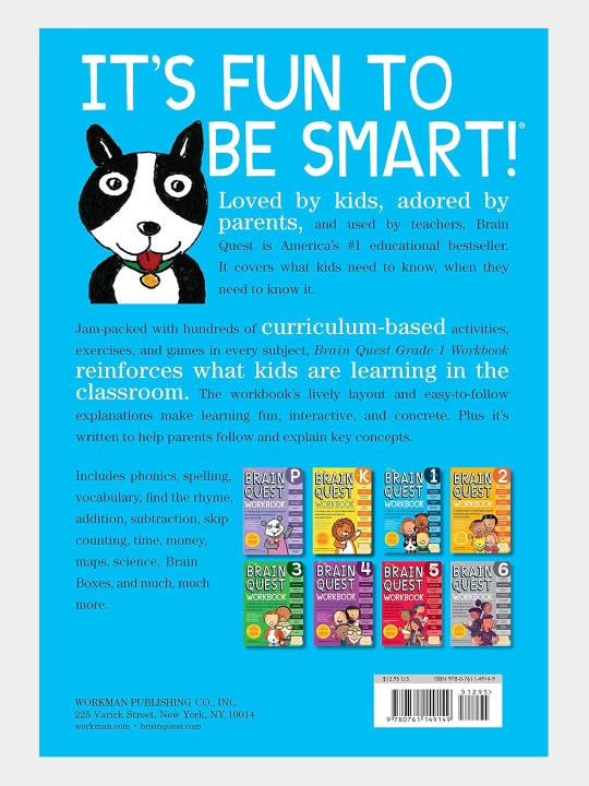 Brain Quest Workbook: Grade 1 - Written by Lisa Trumbauer