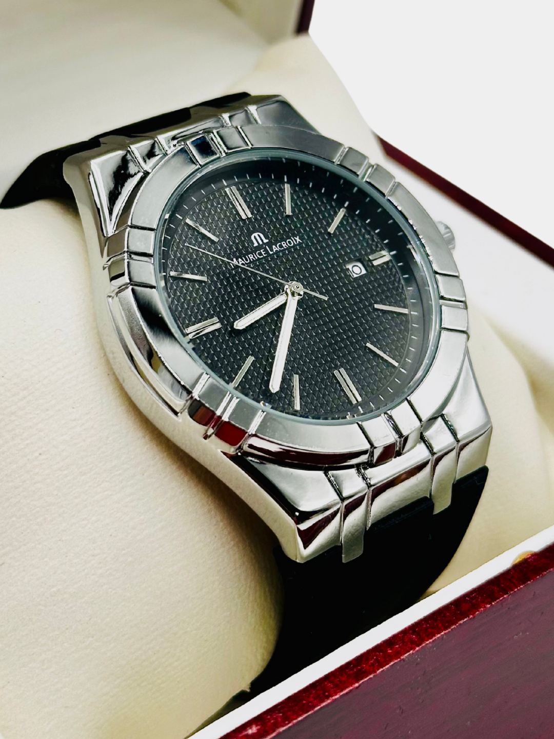 Erkaklar qo'l soati maurice lacroix, audemars piguet kvarts mexanizmli - 
