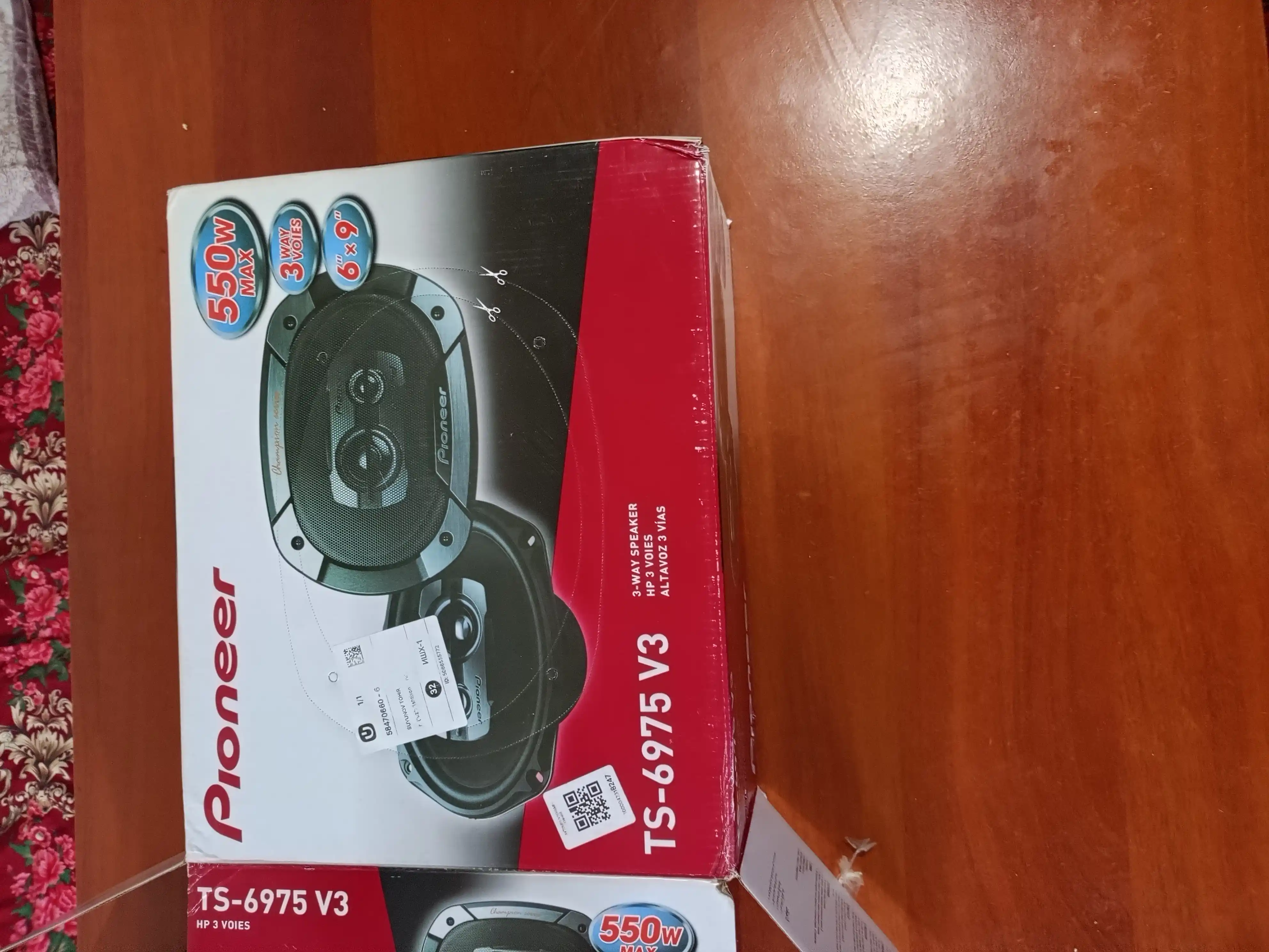 Колонки Pioneer v3 Champion 550 Вт TS 6975V3, 2 шт,