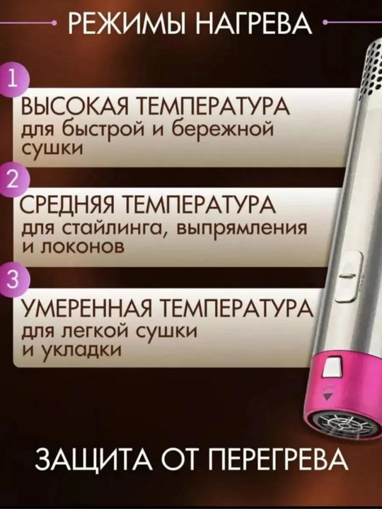 Мультистайлер 5 в 1 — идеальная укладка с эффектом Коанда и ионизацией