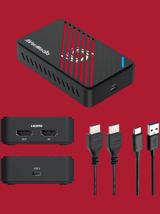 AVerMedia Live Gamer Ultra S GC553Pro – карта видеозахвата 4K HDR/VRR, 60 FPS - 