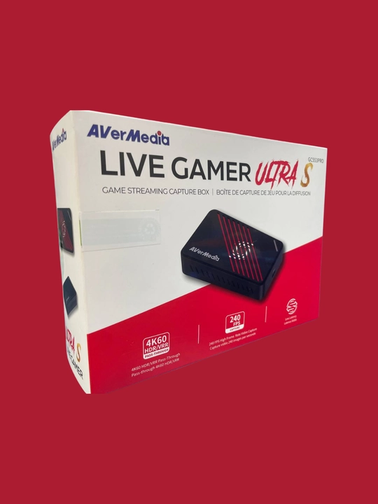 AVerMedia Live Gamer Ultra S GC553Pro – карта видеозахвата 4K HDR/VRR, 60 FPS