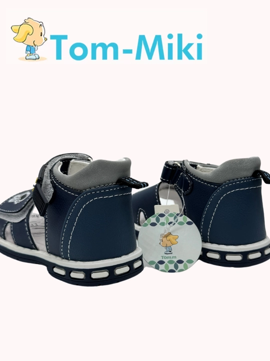 Кожаные сандалии для мальчика TOM.M, анатомические, размеры 17-23