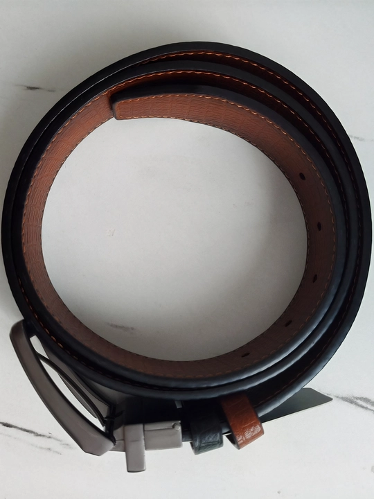 Ремень для мужчин Alon Leather из кожи, с двусторонним использованием, 110/125 см
