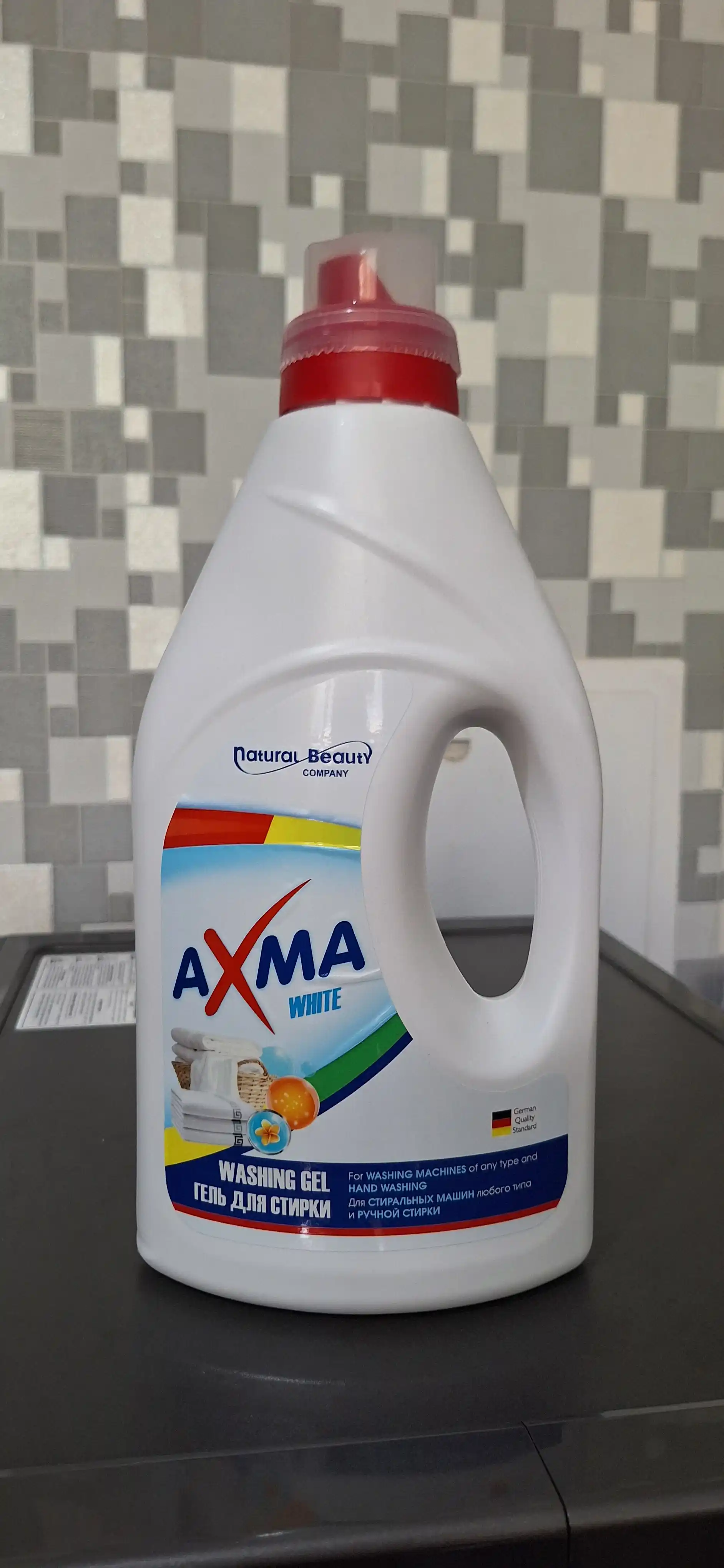 Гель для стирки AXMA, для белого белья, 2 л