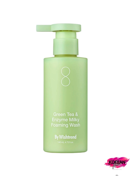 Yuvinish uchun fermentli vosita By Wishtrend Green Tea & Enzyme Milky Foaming Wash