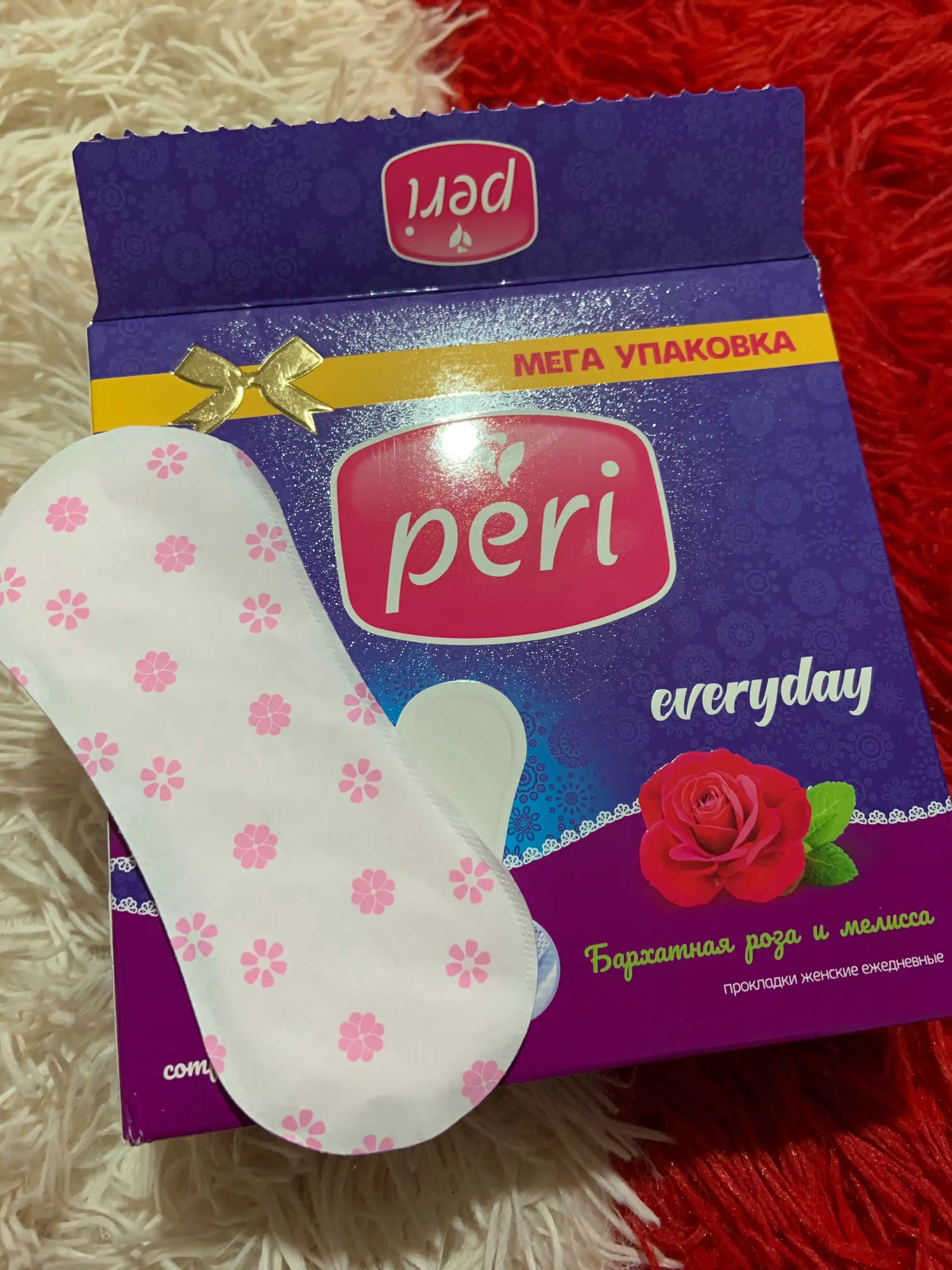 Прокладки ежедневные Peri, 3 капли, 60 шт