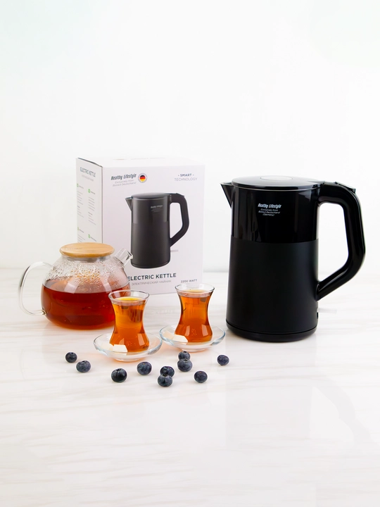 Biotact Healthy Lifestyle elektr choynagi, 1,7 l, 360° aylanuvchi taglik - 