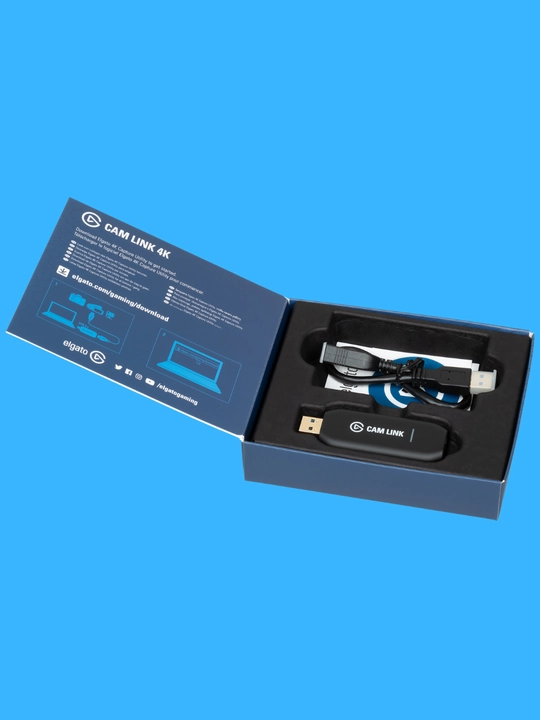 Elgato Cam Link 4K — HDMI-адаптер для стриминга - карта видеозахвата