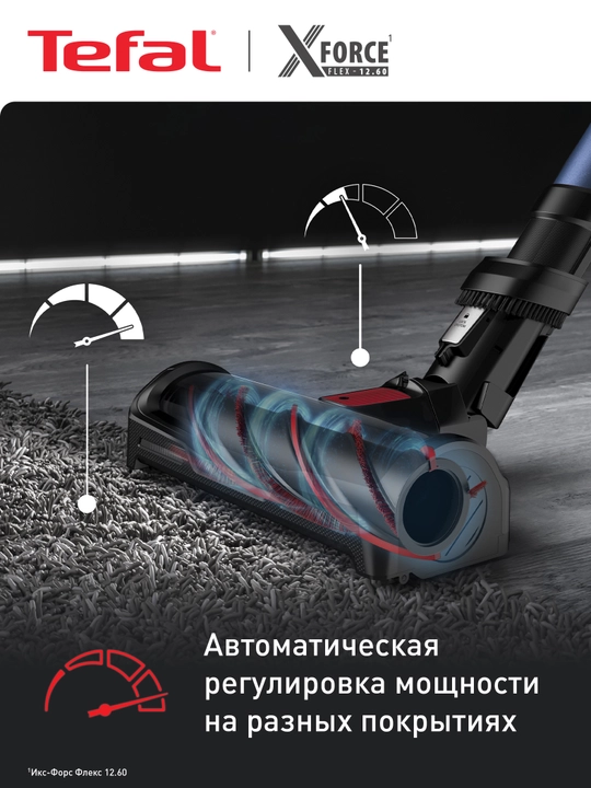 Беспроводной пылесос Tefal X-Force Flex 12.60 Aqua Auto TY98C0WO