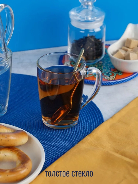 “Kappuchino” choy va qahva uchun krujkalar to'plami, 300 ml, 4 dona