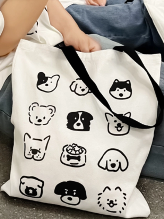 Shopper sumkasi, ayollar uchun, kundalik, yelkaga osiladigan, 37*33 sm - 