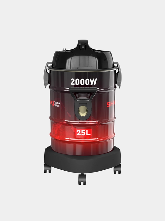 Барабанные пылесосы SHIV-VCD 2597 F - (25 Литр)