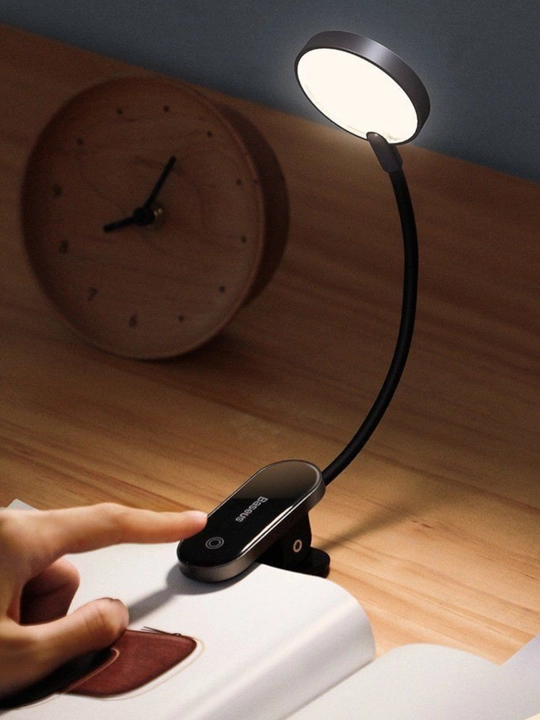 Baseus modelidagi qisqichli chiroq Comfort Reading Lamp, ish joyi uchun