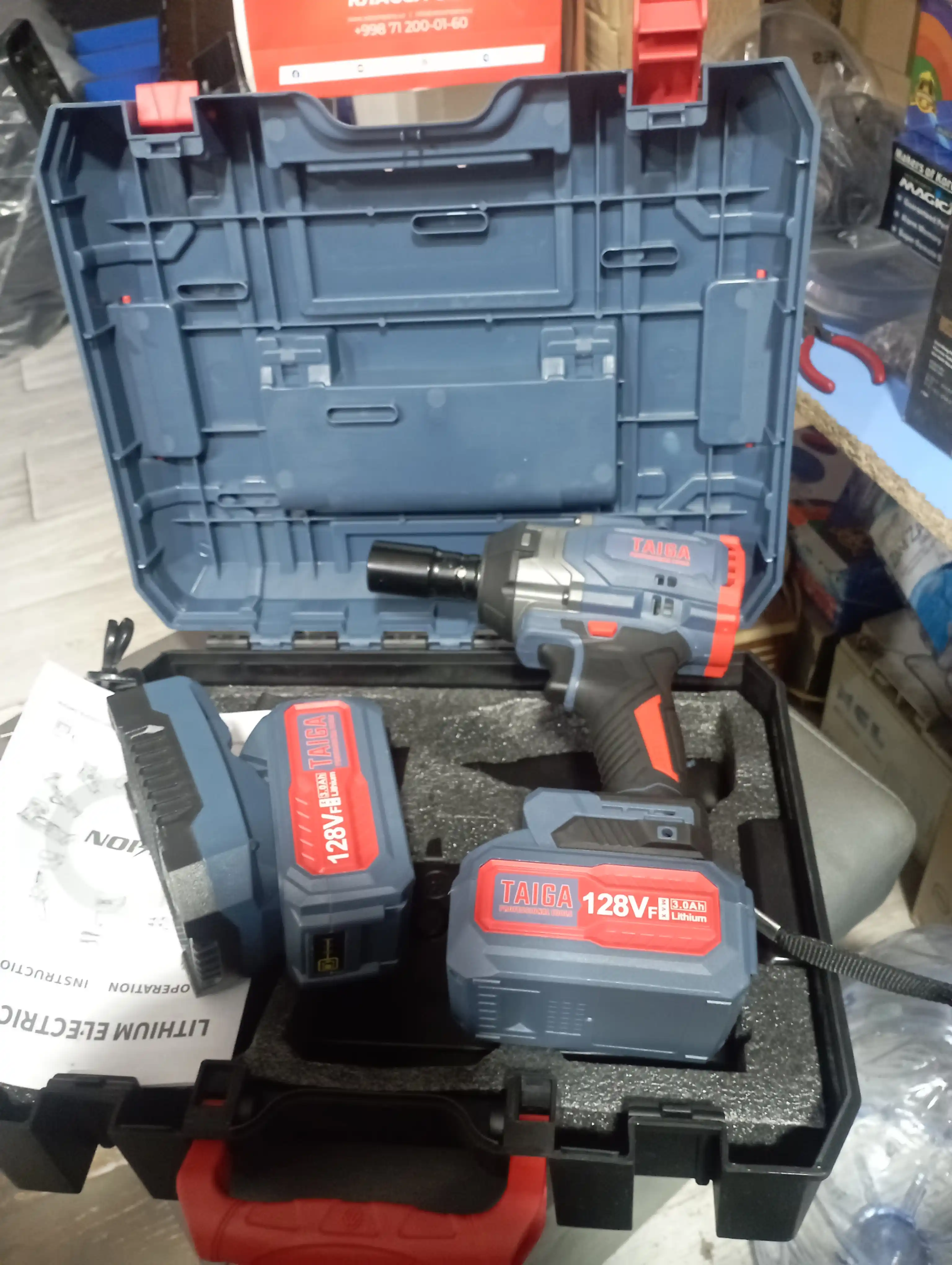 Simsiz zarbali Gayka buragich TAIGA TA-26006, cho'tkasiz