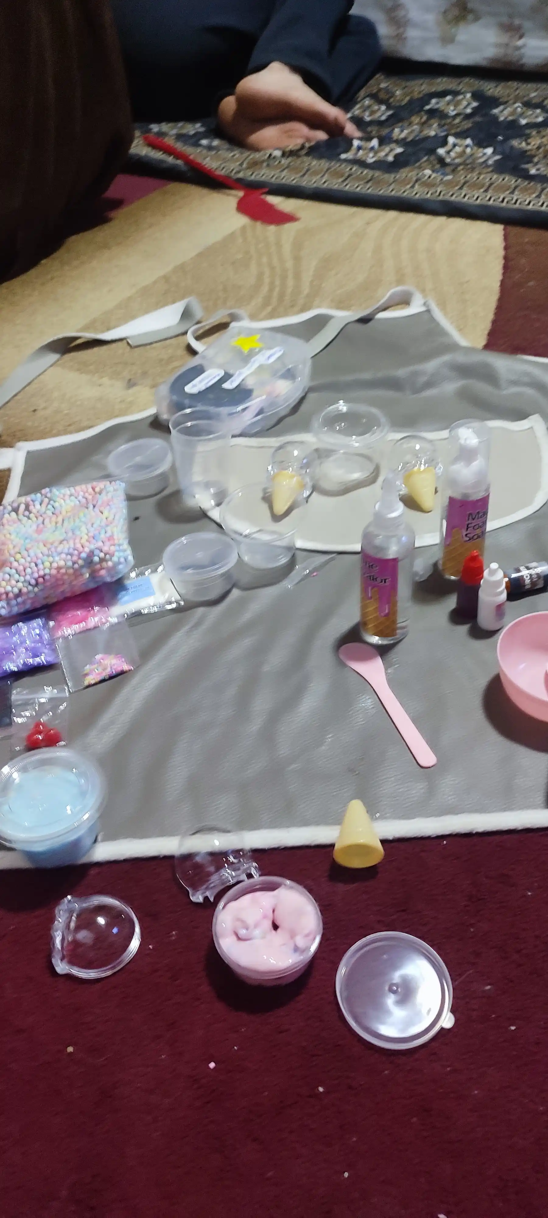 Slime Kit слайм, набор для творчества, опытов и экспериментов, детский набор, DIY