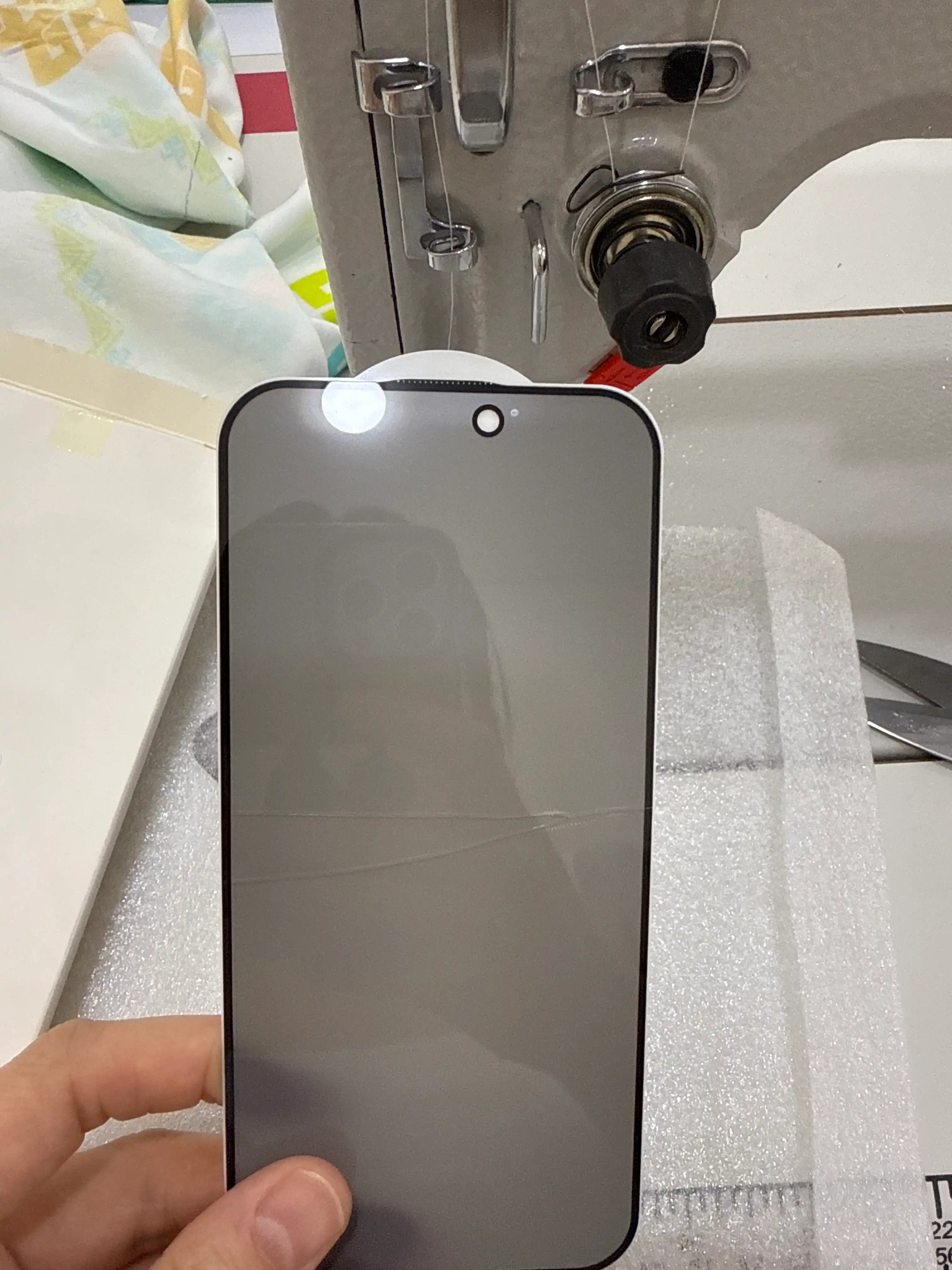  Maxfiylikni saqlovchi himoya oynasi iPhone 11, 12, 13, 14, 16  Pro Max uchun, oleofob qoplamali