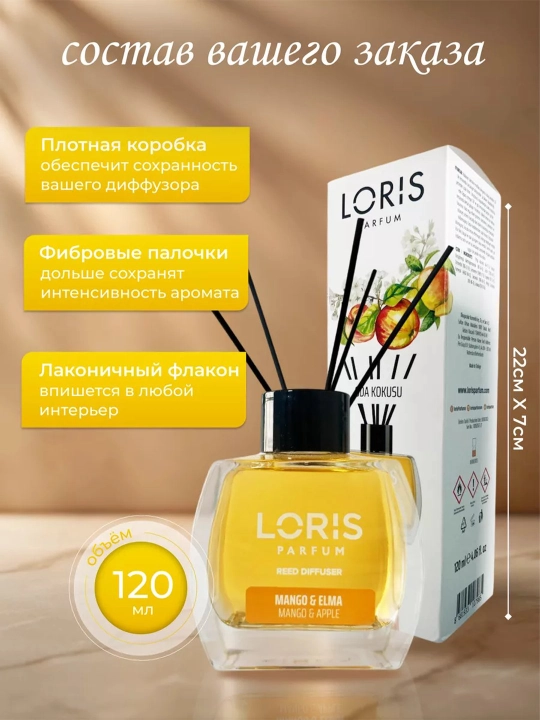 Uy, ofis, do`kon va avtomobil uchun xushboy hid tarqatgich, 120 ml - 