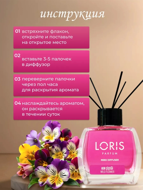 Uy, ofis, do`kon va avtomobil uchun xushboy hid tarqatgich, 120 ml