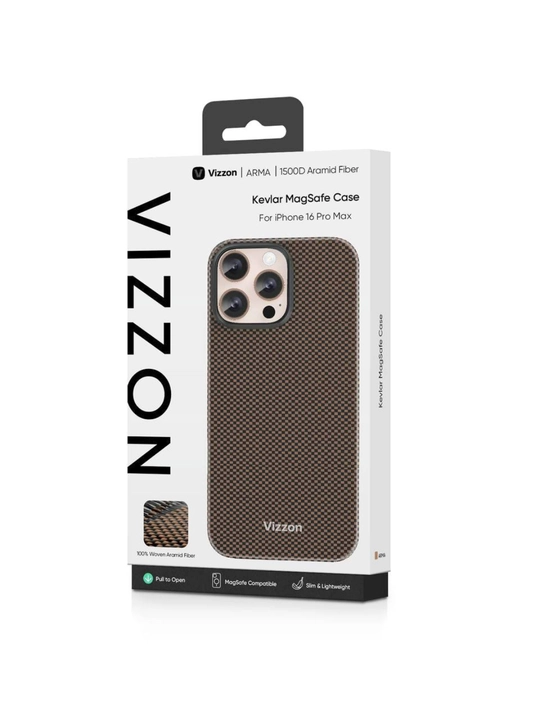 IPhone 16 Pro Max / 16 Pro uchun g'ilof, VIZZON