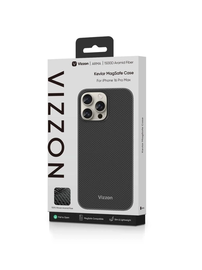 IPhone 16 Pro Max / 16 Pro uchun g'ilof, VIZZON