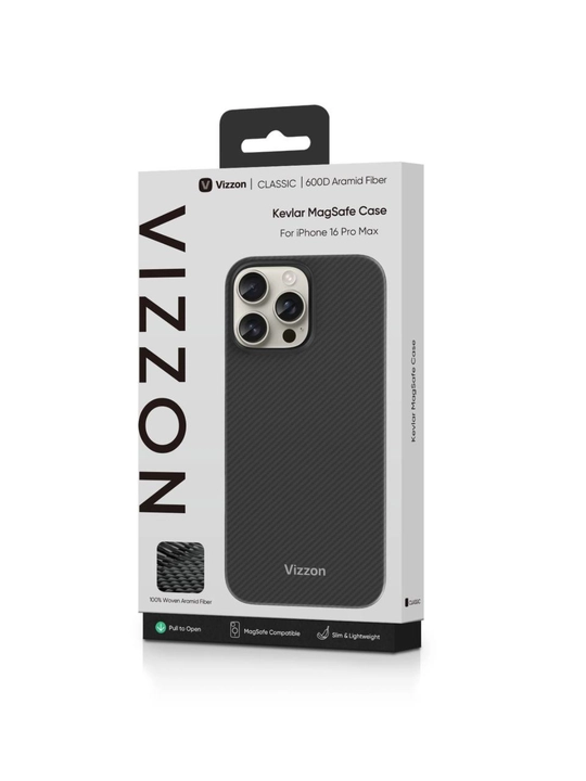 IPhone 16 Pro Max / 16 Pro uchun g'ilof, VIZZON