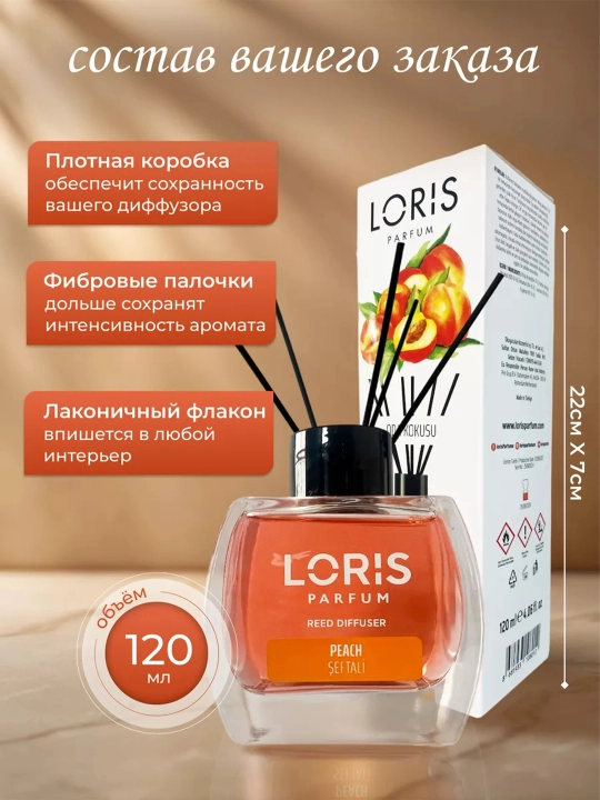 Uy, ofis, do`kon va avtomobil uchun xushboy hid tarqatgich, 120 ml - 