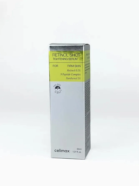 Retinol va mikro ignalar bilan zardob Celimax Retinol Shot Tightening Serum