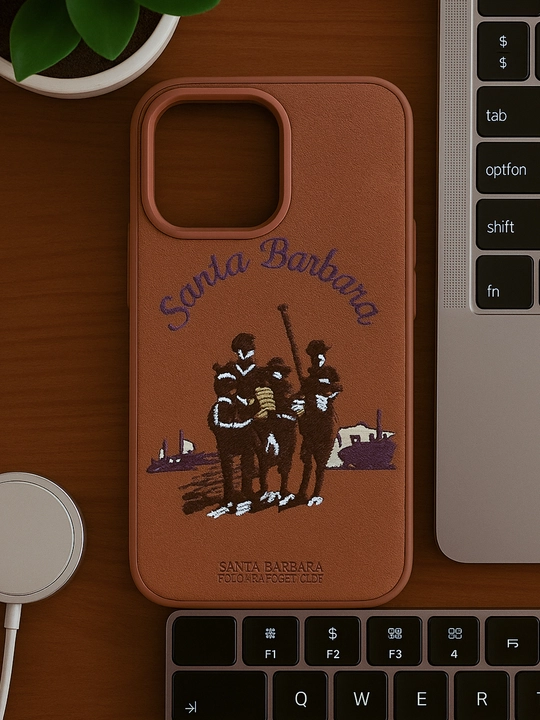 Чехол Santa Barbara Polo & Racquet, для iPhone 11/12/13/14/15/16/16e/Plus/Pro/Pro Max - 
