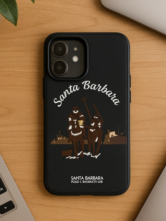 Чехол Santa Barbara Polo & Racquet, для iPhone 11/12/13/14/15/16/16e/Plus/Pro/Pro Max - 