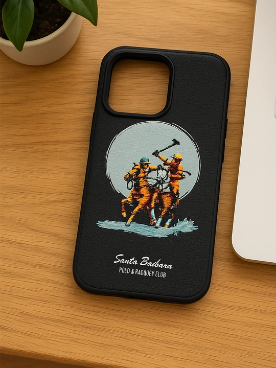 Чехол Santa Barbara Polo & Racquet, для iPhone 11/12/13/14/15/16/16e/Plus/Pro/Pro Max - 