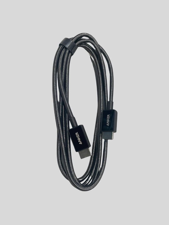 Anker HDMI 2.1 kabeli 8K@60Hz, 2 m — ultra tezlik 48 Gbps, HDR, eARC, Dolby Atmos