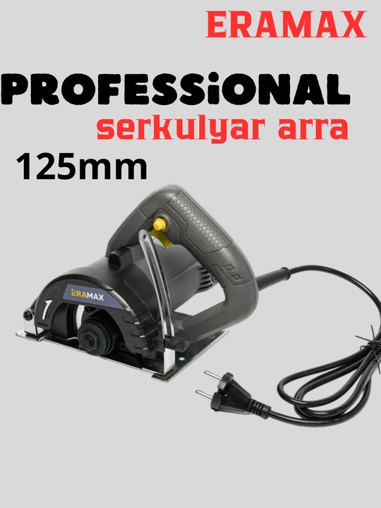 Professional sirkulyar arrasi ERMAX ER125, 125mm - 